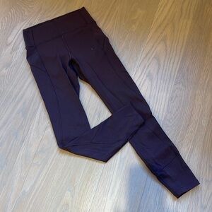 Lululemon size 4 chocolate brown legging